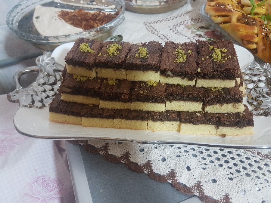 کیک  کاراملی 