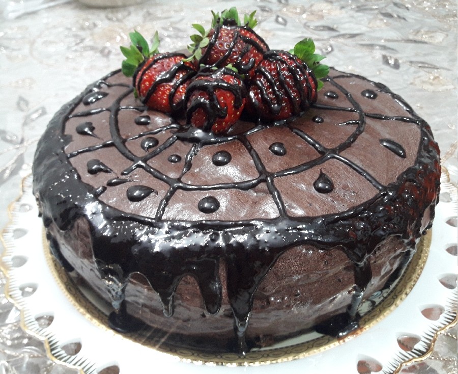 عکس ●  کیک شکلاتی ●