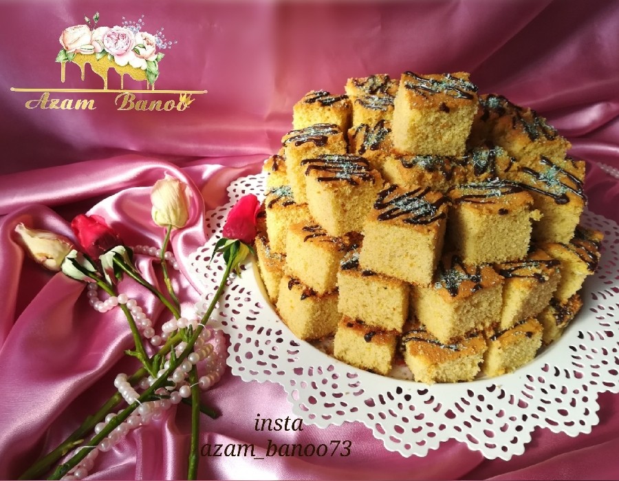 عکس کیک باآرد سبوس دار