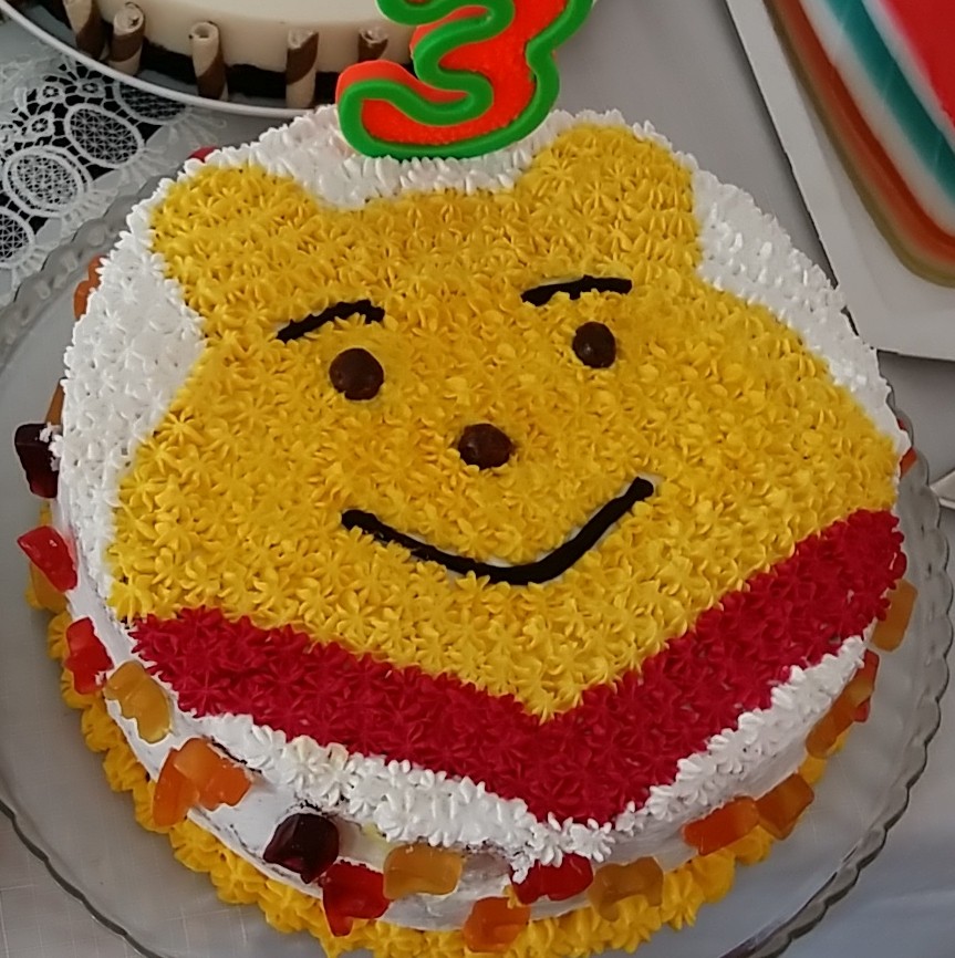 عکس کیک تولد پسرم