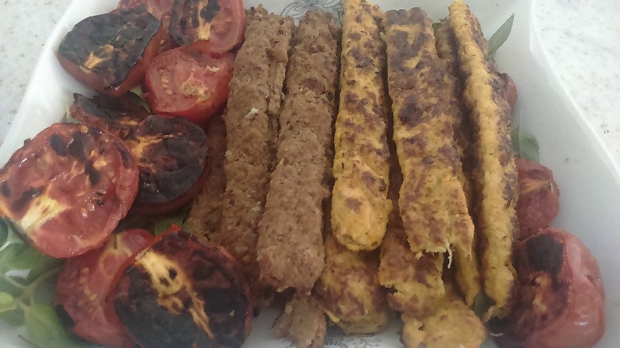 عکس کوبیده گوشت و مرغ