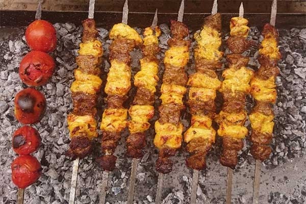 کباب بختیاری ناهار لاکچری ما