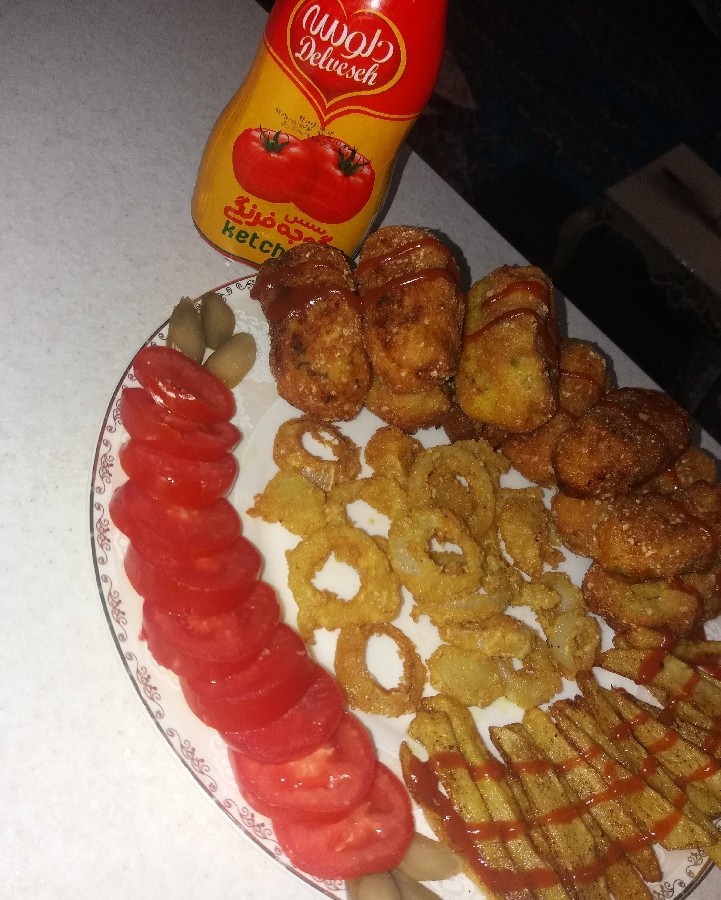 کروکت سیب زمینی