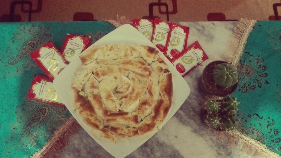 بورک قارچ وگوشت