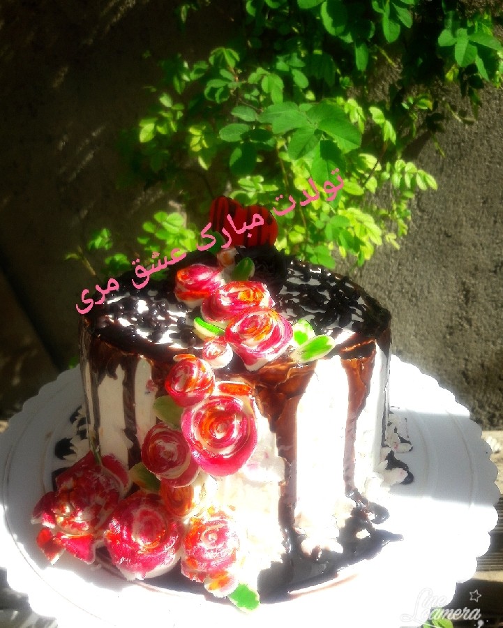 کیک تولد همسری