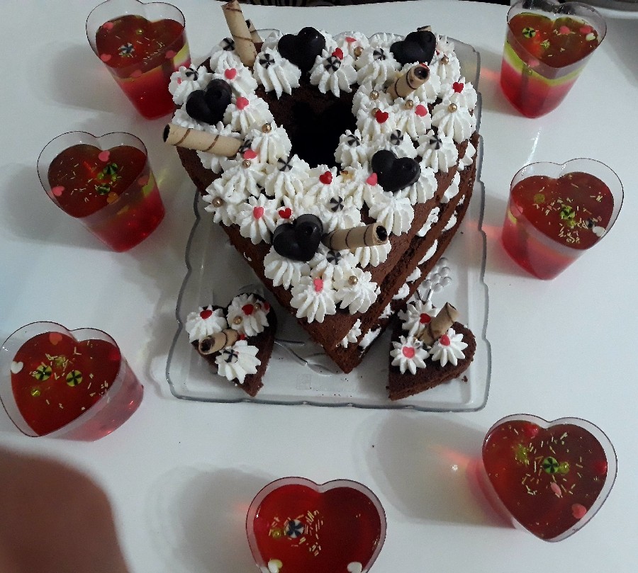 کیک سابله # کیک # خامه #  کیک # کاکاعو #  تولد # 