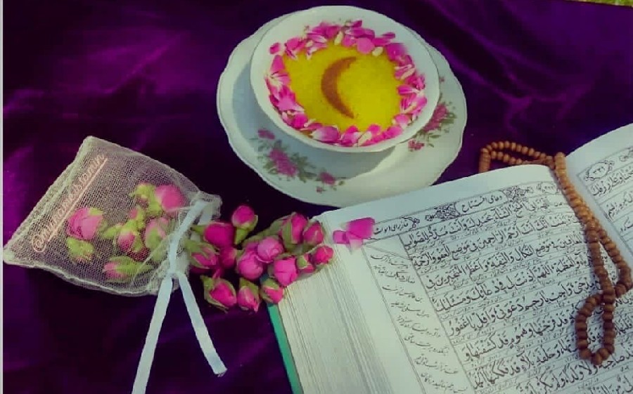 عکس شله زرد ماه رمضان مبارک التماس دعا دوستان..