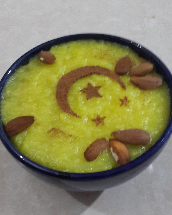 عکس شله زرد افطاری