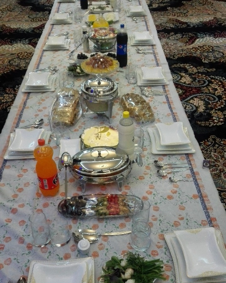 عکس افطاری خونه خودمون