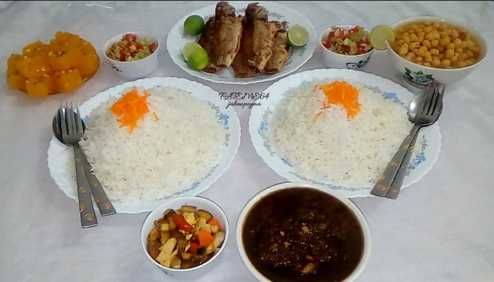 عکس سفره افطاری شب چهارم ماه رمضان