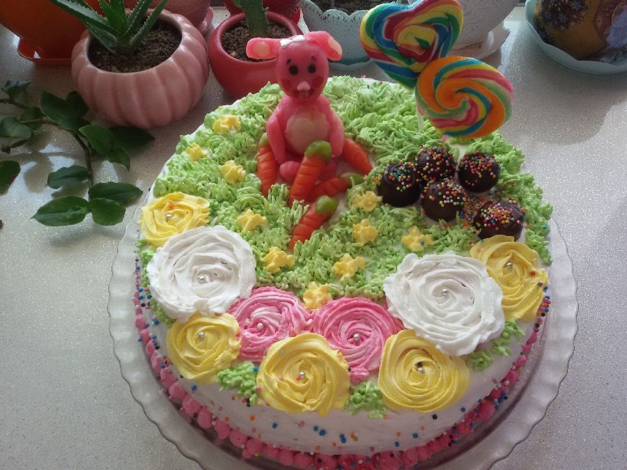 عکس کیک تولد خرگوشی
