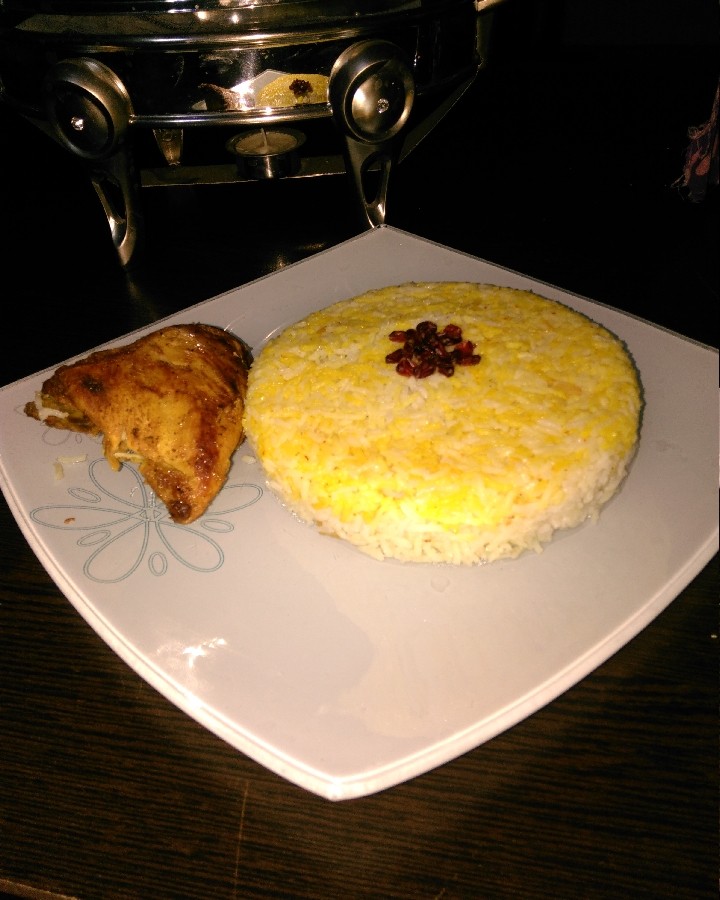 عکس برنج و مرغ