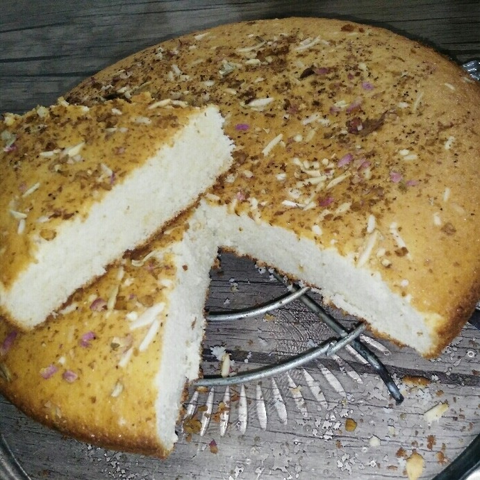 عکس کیک با اردبرنج