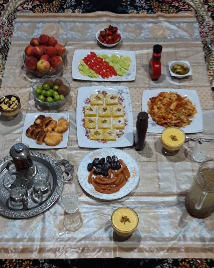 عکس افطار امروز