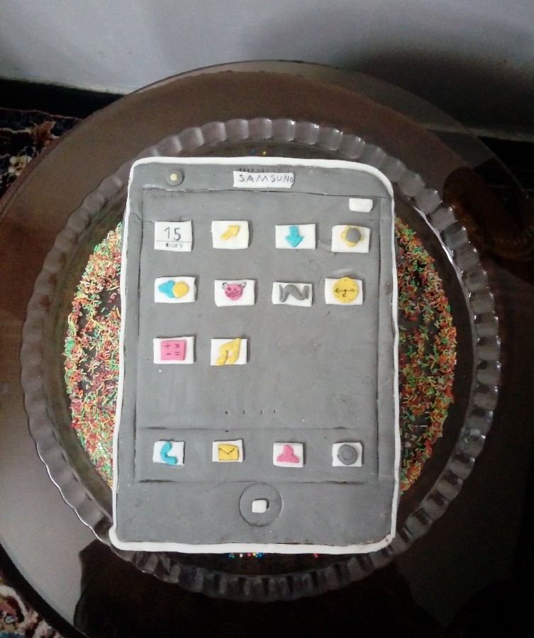 عکس کیک تولد موبایل