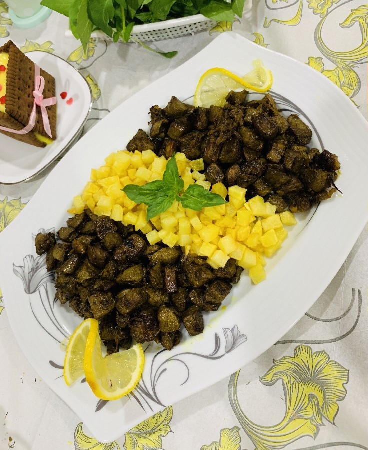 عکس خوراک جگر