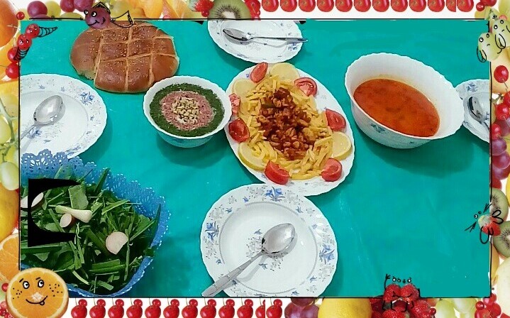 عکس افطار روز سیزدهم