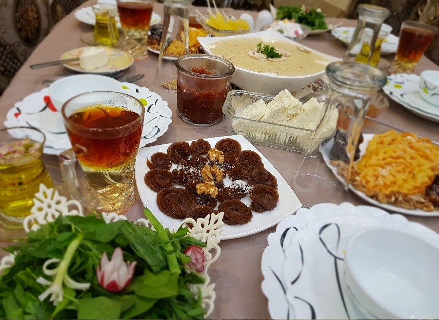 عکس اینم افطاری من برای روز سیزدهم ماه رمضان