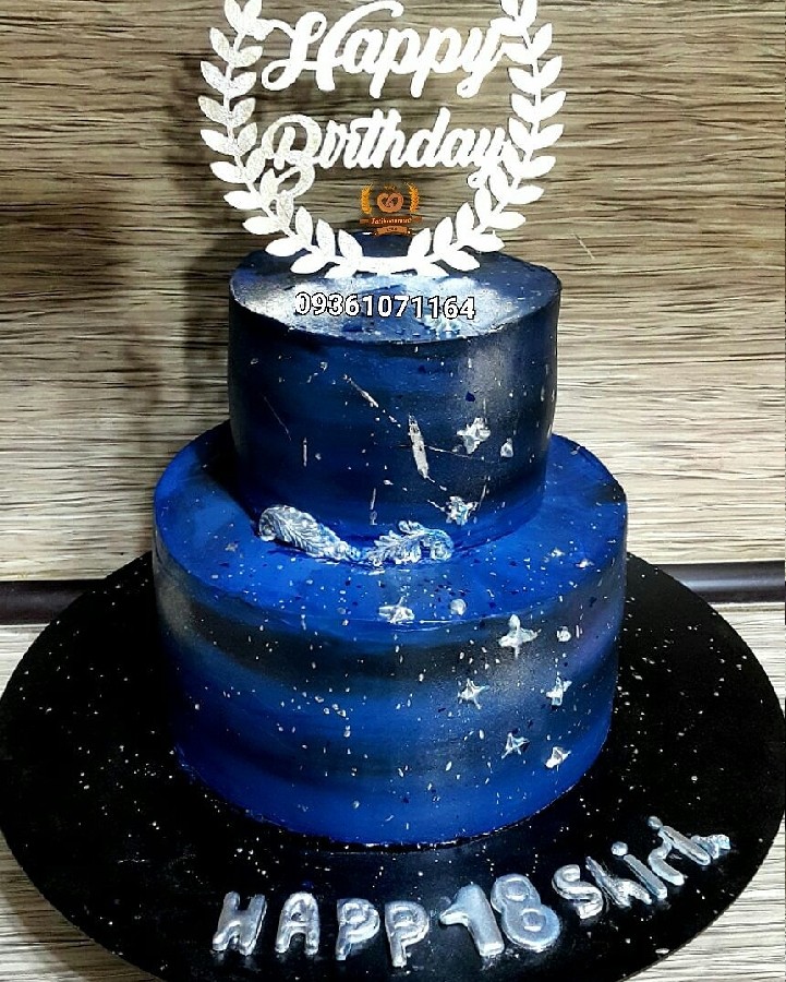 عکس کیک کهکشان دلبر
