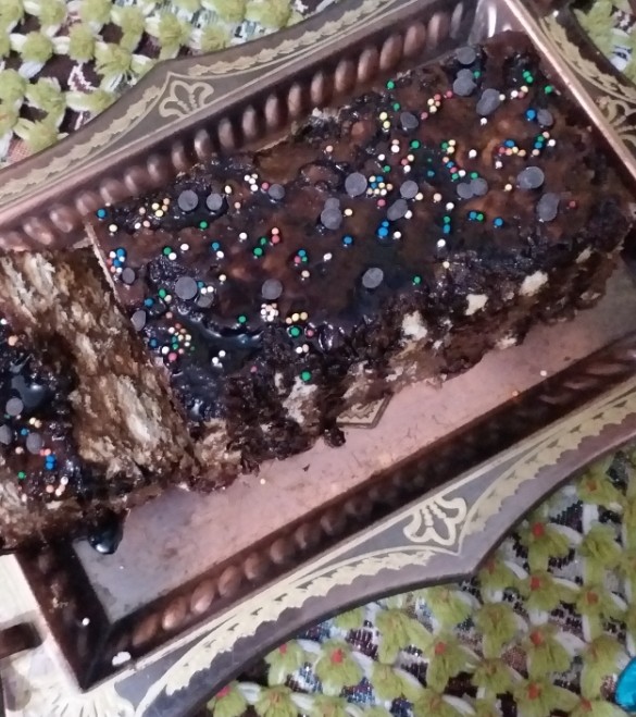 عکس کیک یخچالی برای افطار