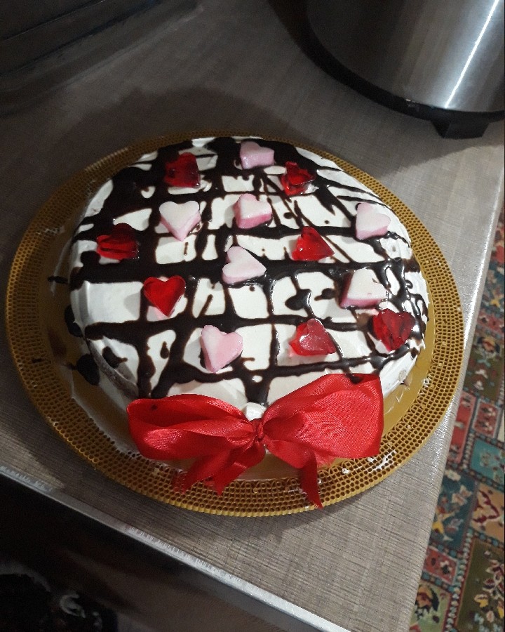اینم از کیک خودم پز 