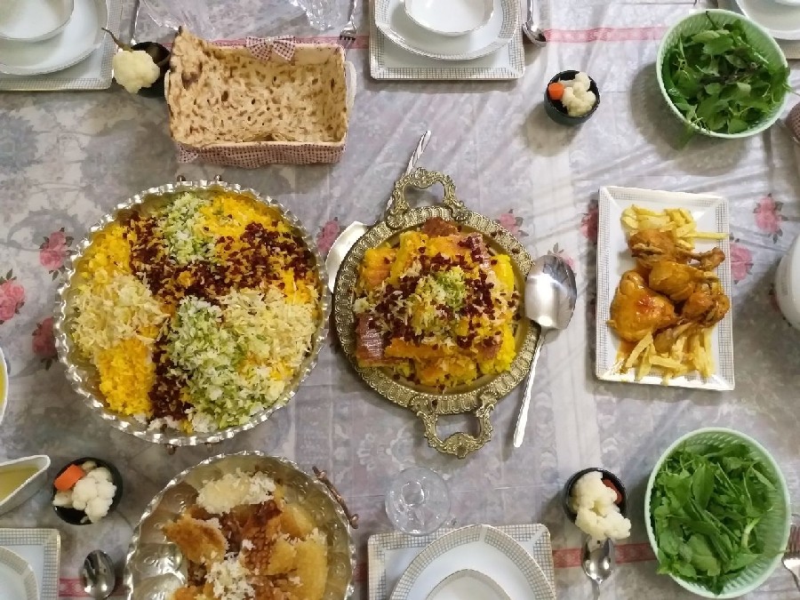 عکس افطاری امشب ما