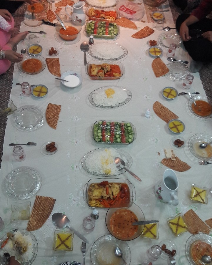 عکس افطاری ما 