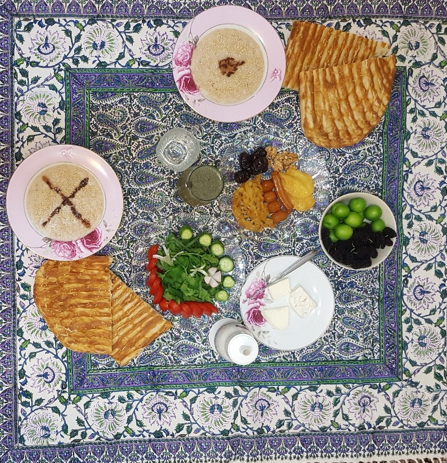 افطاری  حلیم آنا پز