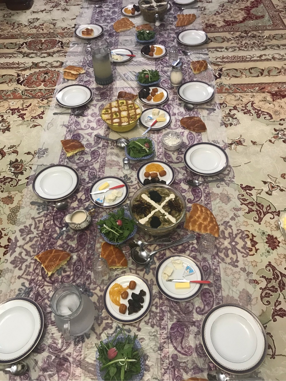 عکس افطاری خونه مامان خانومی