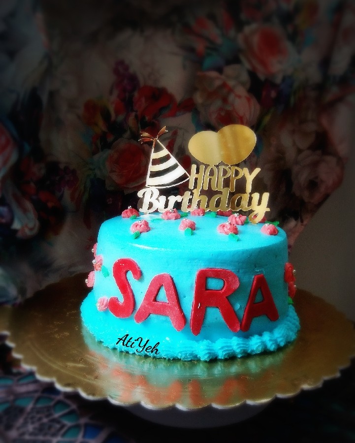 عکس کیک تولد ساراجونی