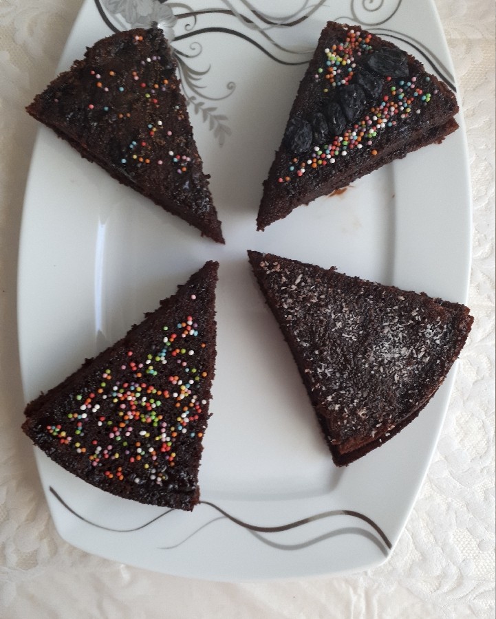 عکس کیک شکلاتی خیس ترکیه