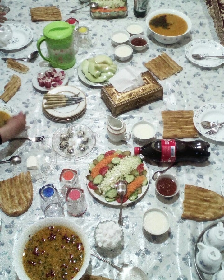 افطاری خونه مادرشوهرم