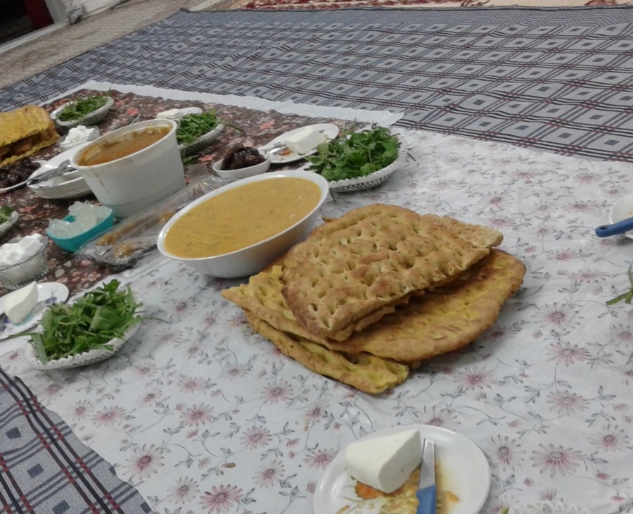 عکس افطاری مامان جون