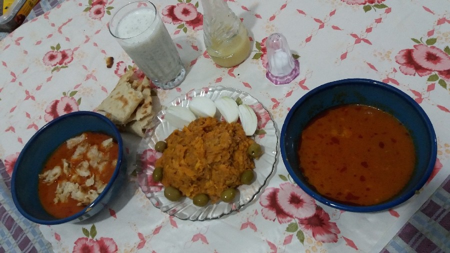عکس آبگوشت آخرین افطاری