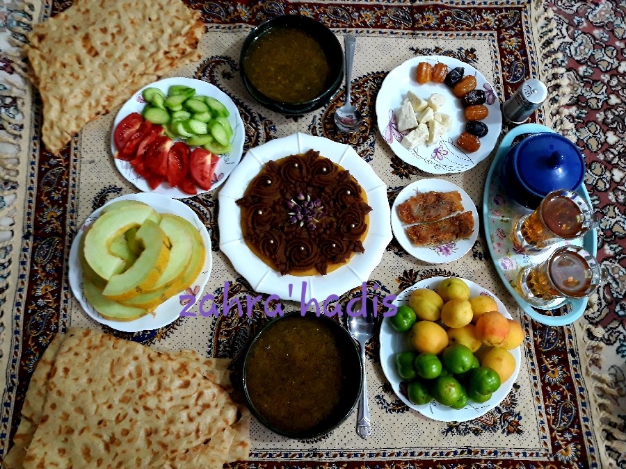 عکس افطاری#روز آخر رمضان#