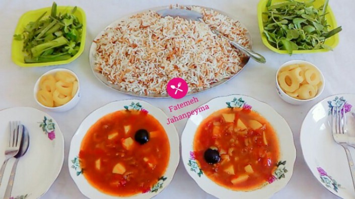 عکس خورش میگو