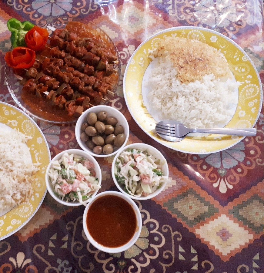 عکس کباب حسینی