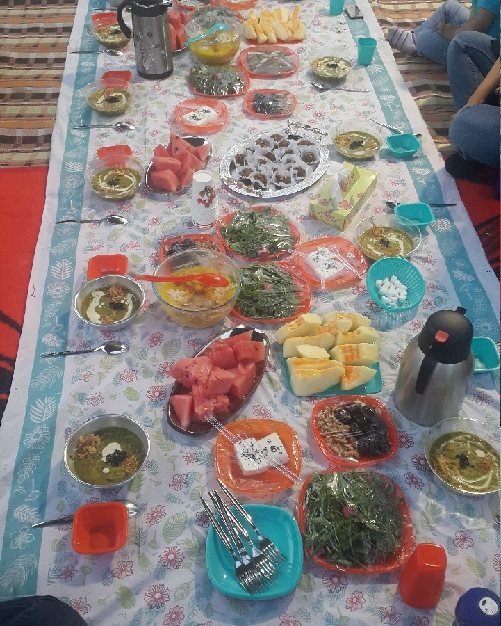 آخرین سفره افطاری۹۸