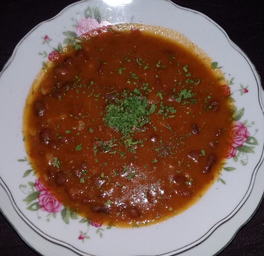 عکس خوراک لوبیا ساده