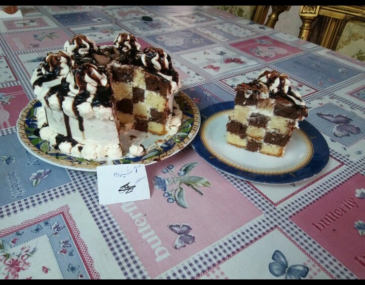 #کیک_شطرنجی
