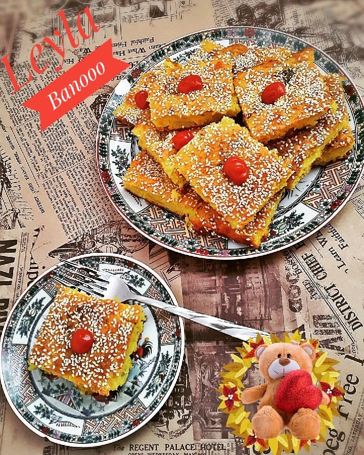 عکس کیک سیب_زمینی