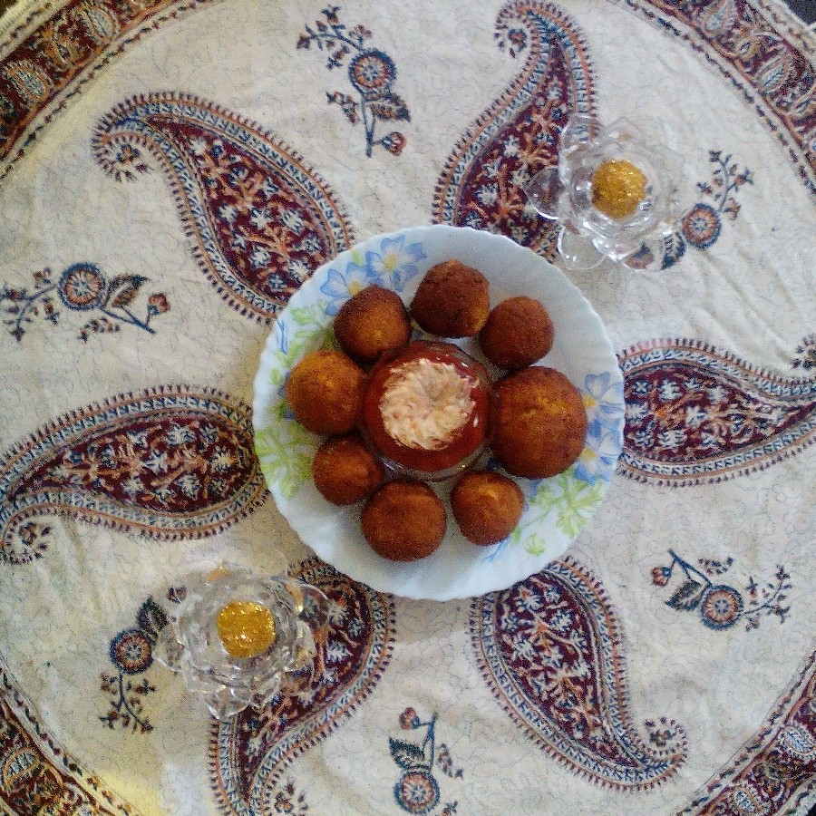 عکس سیب زمینی پنیری