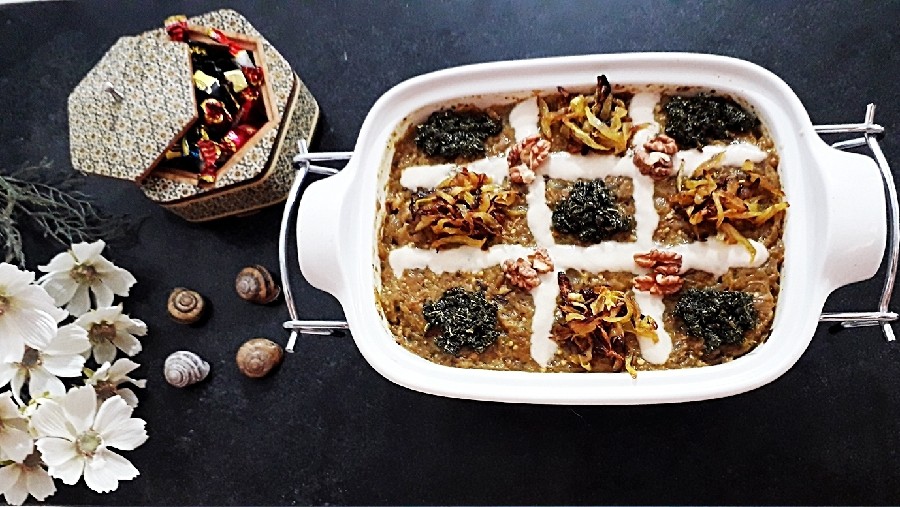 عکس کشک بادمجون من برا مهمونای عزیزم?