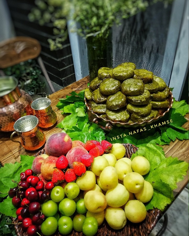 عکس دلمه_برگ مو
