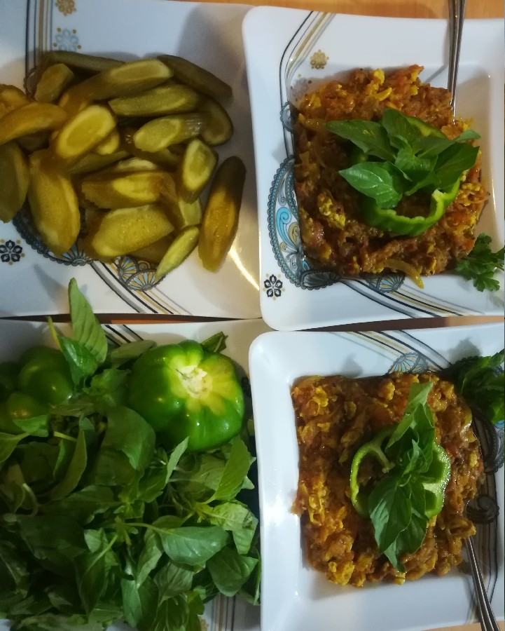 عکس میرزاقاسمی شام موردعلاقه گل پسرم