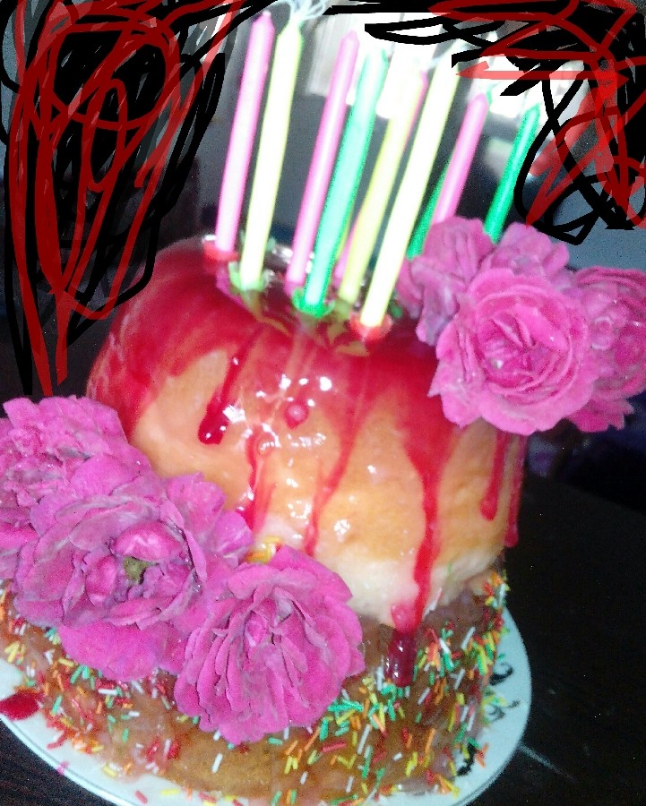 عکس کیک تولدم 