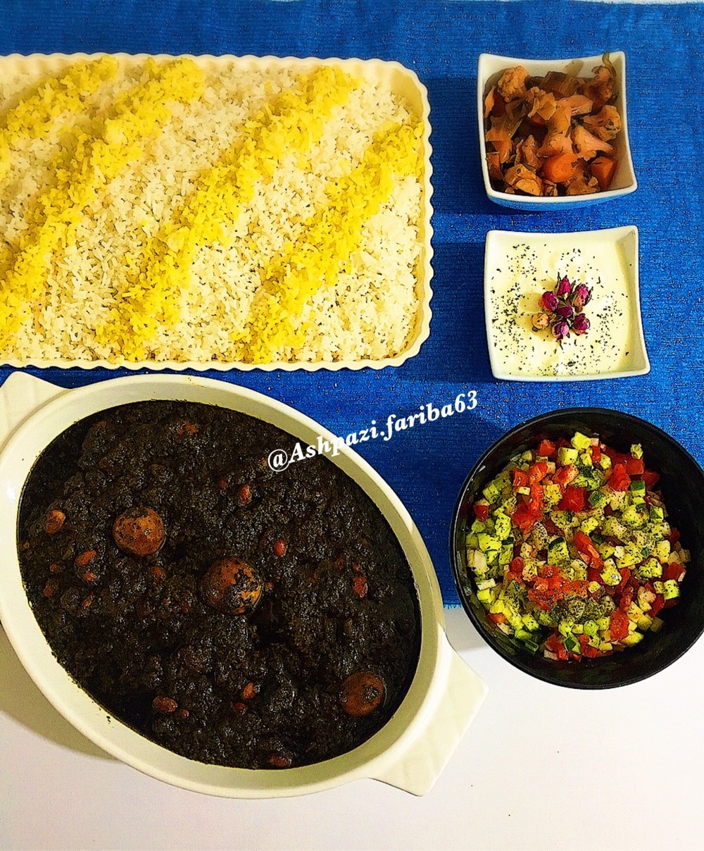 عکس خورشت_قورمه سبزی