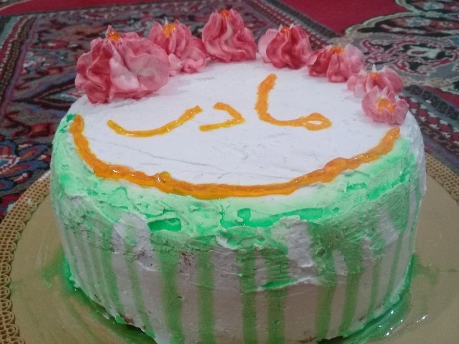 عکس کیک تولد برای مادر شوهر