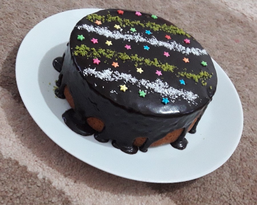 عکس کیک روز دختر برای گل دختری