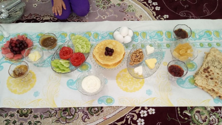عکس صبحانه